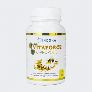 INDOKA Vitamine C & Propolis VitaForce 500mg 60 Comprimes