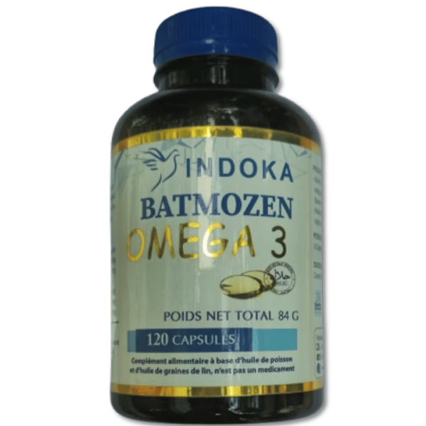 BATMOZEN OMEGA 3 120 CAPSULES 500 MG